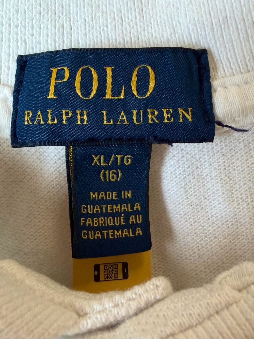 Polo by Ralph Lauren White Polo with Navy Pony Embroidery - Picture 7 of 17